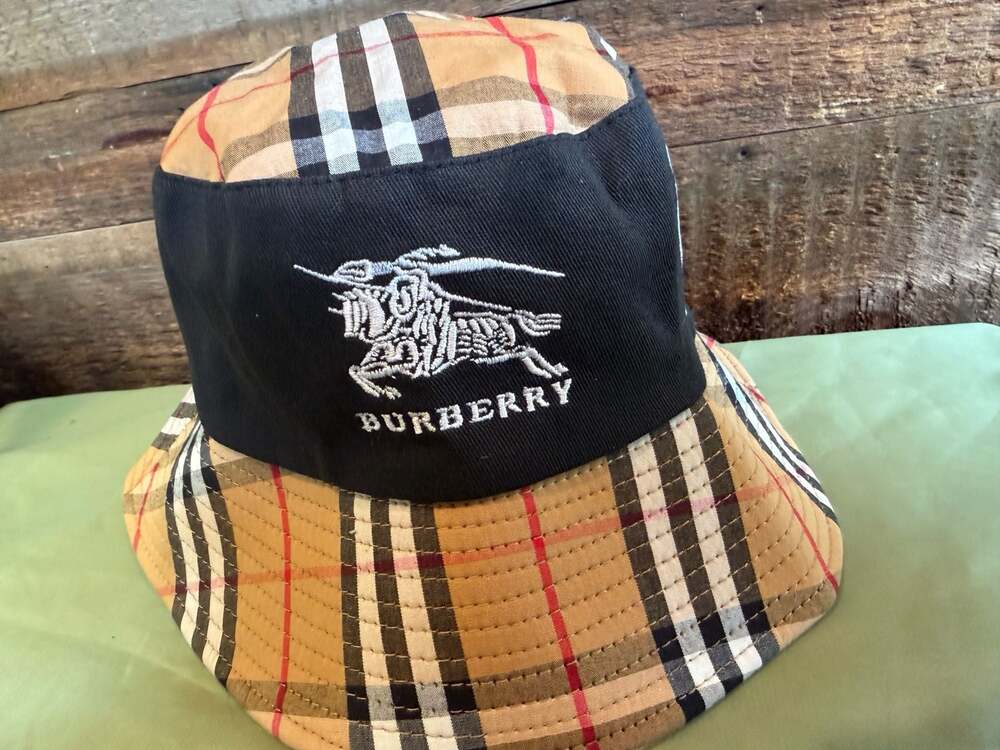 Burberry London England Vintage Check Bucket Hat